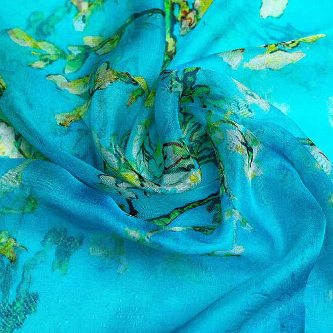 Van Gogh Almond Blossom Silk Scarf