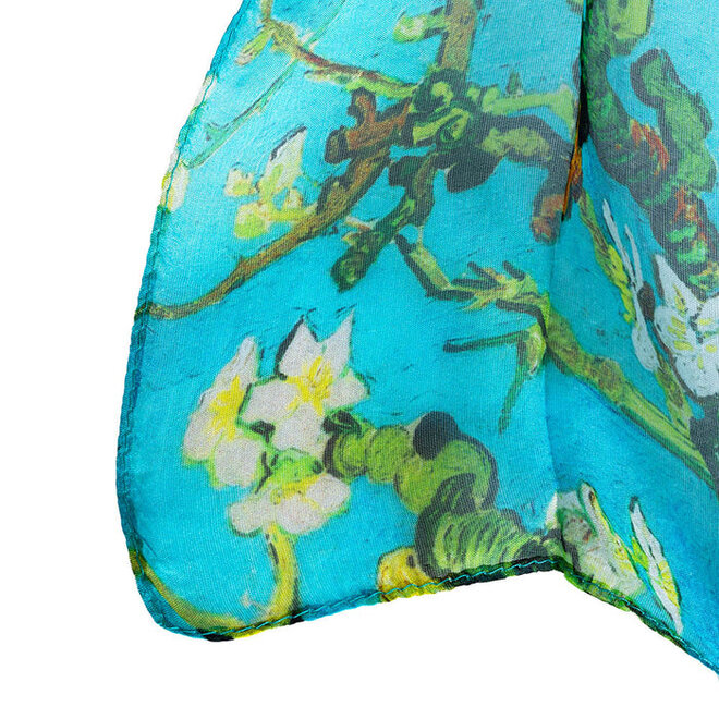 Van Gogh Almond Blossom Silk Scarf