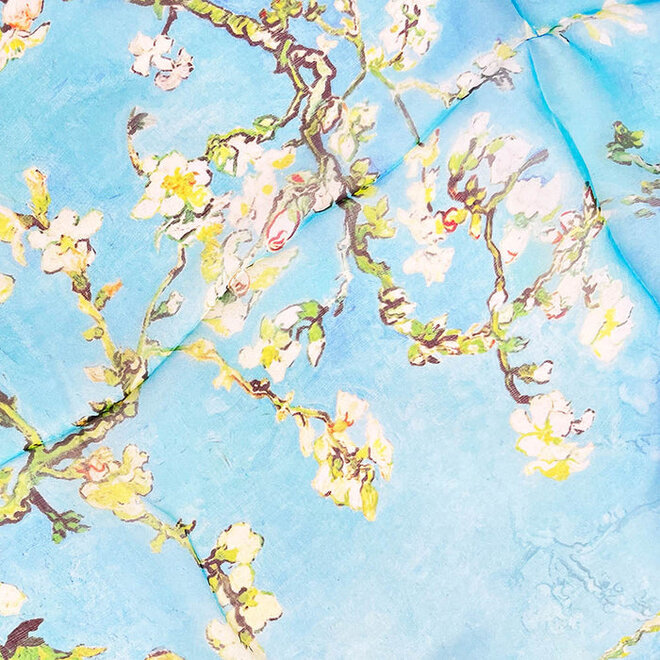 Van Gogh Almond Blossom Silk Scarf