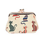 Cheeky Cat Frame Purse