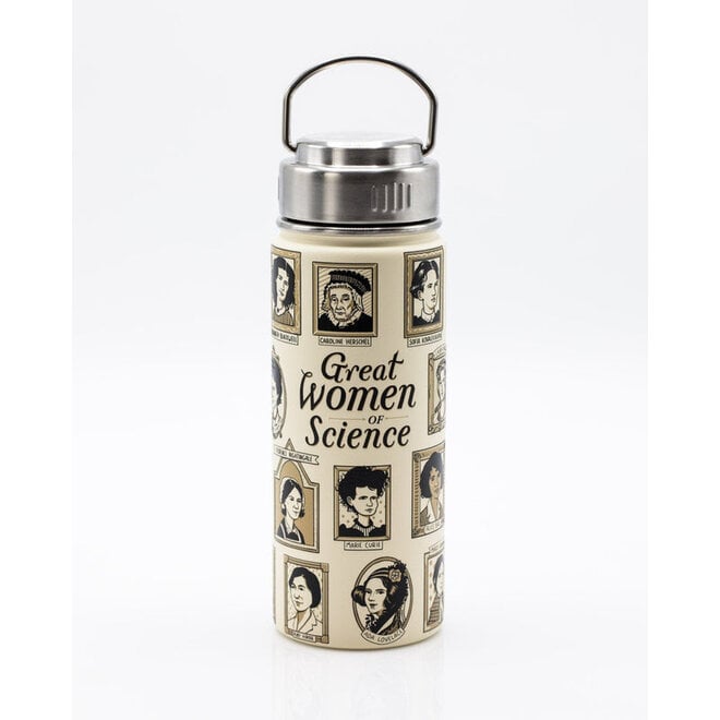 Great Women of Science Stainless Steel Vacuum Flask