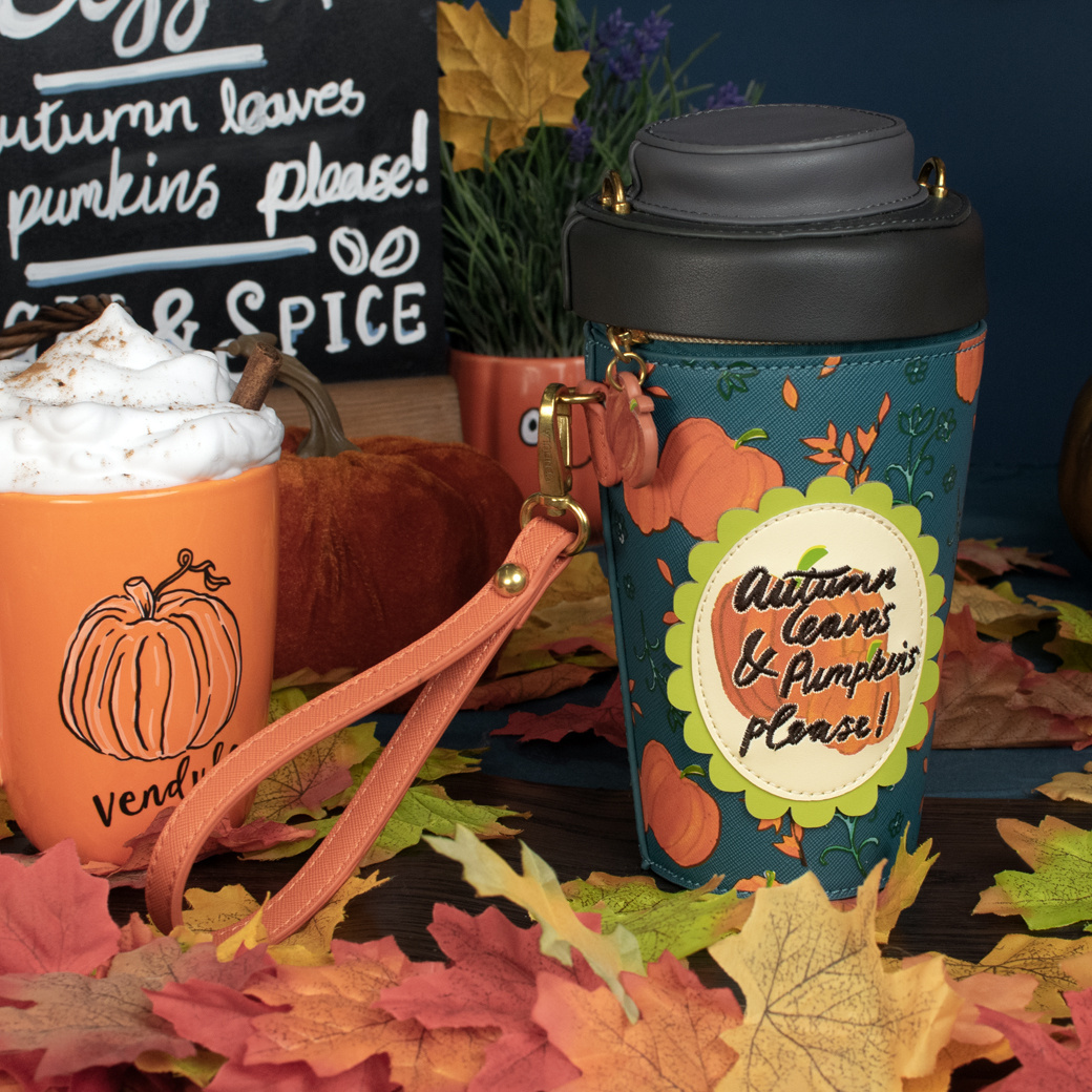 Pumpkin spice latte purse sale
