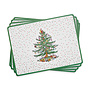 Christmas Tree Polka Dot Placemats