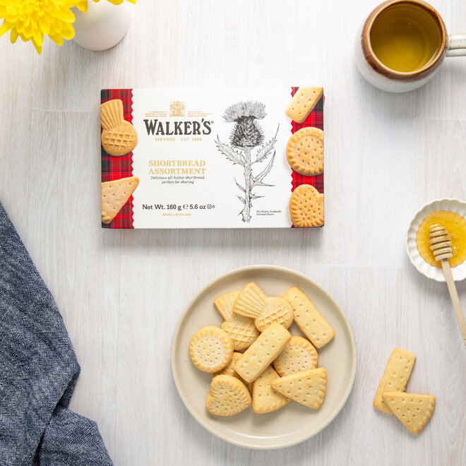 Walker's Thistle Flower Shortbread Assortment