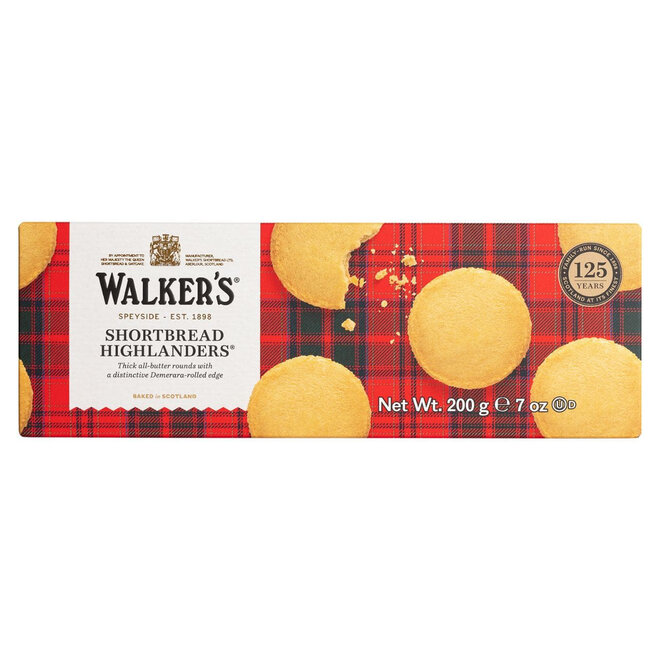 Walkers Pure Butter Shortbread Highlanders 7 oz