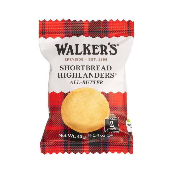 Walkers Shortbread Highlanders 2 Pack