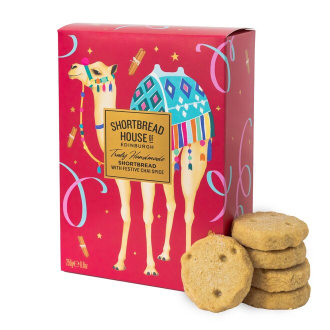 Shortbread House of Edinburgh Festive Chai Spice Shortbread