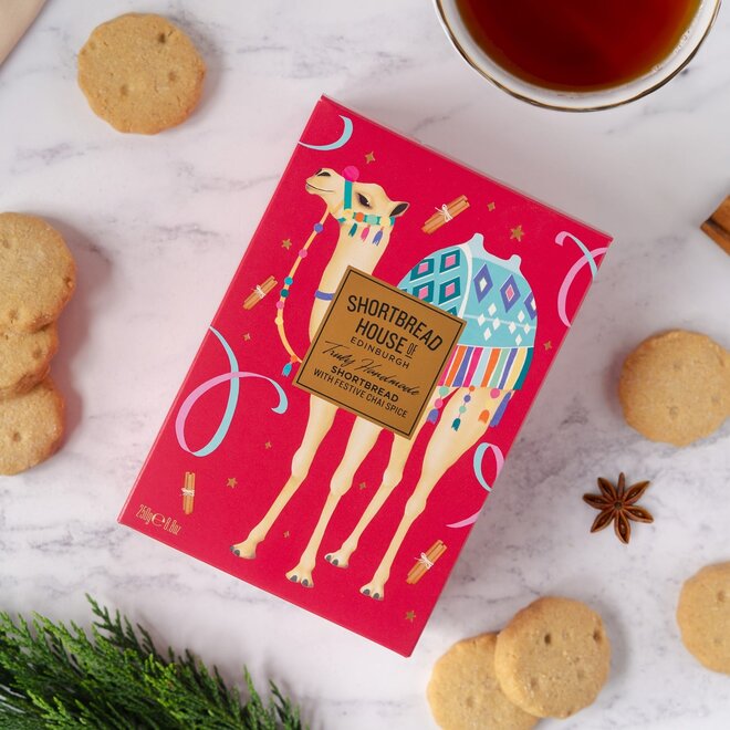 Shortbread House of Edinburgh Festive Chai Spice Shortbread