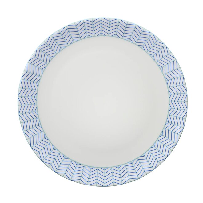 Jo Deakin Ebb Blue & Turquoise Tea Plate