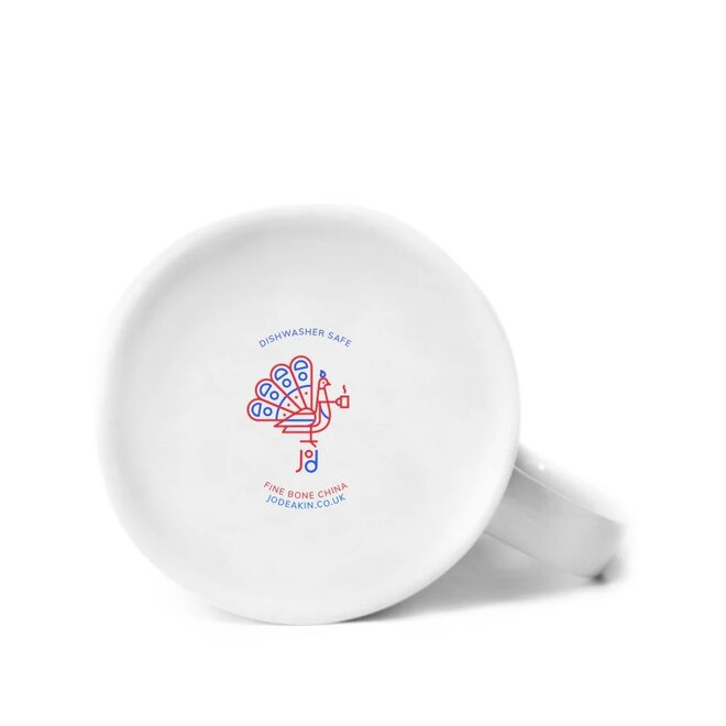 Jo Deakin Ebb Red & Blue Mug