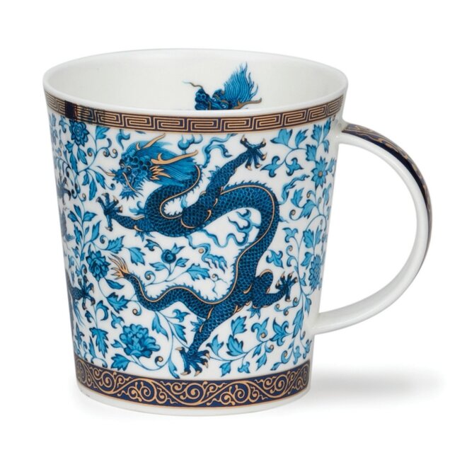 Cairngorm Blue Ming Dragon Mug
