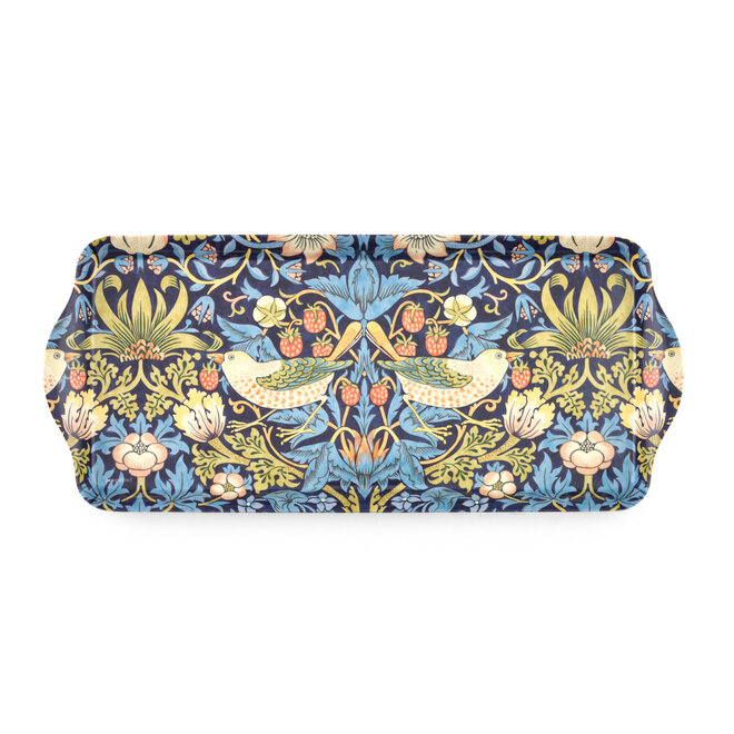 Strawberry Thief Blue Sandwich Tray