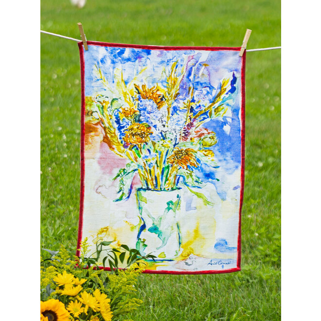 Telluride Red Tea Towel
