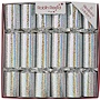 Silver Sparkle Hologram Christmas Crackers (Box of 12)