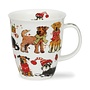 Nevis Festive Dogs Mug