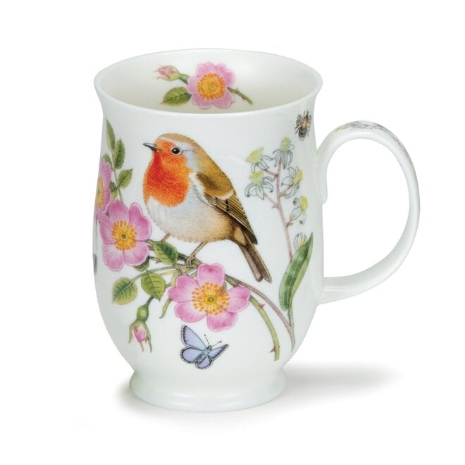 Suffolk Hedgerow Birds Robin Mug