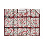 Snowburst Red Christmas Crackers (Box of 8)