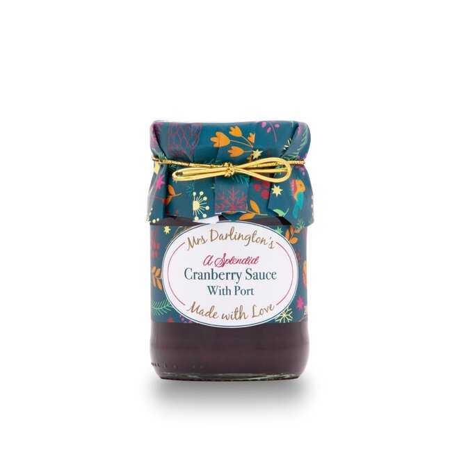 Mrs Darlington's Cranberry Sauce with Port