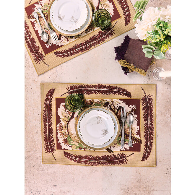 Pheasant Cabernet Placemats