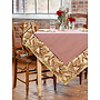 Pheasant Cabernet Tablecloth, 60" x 90"