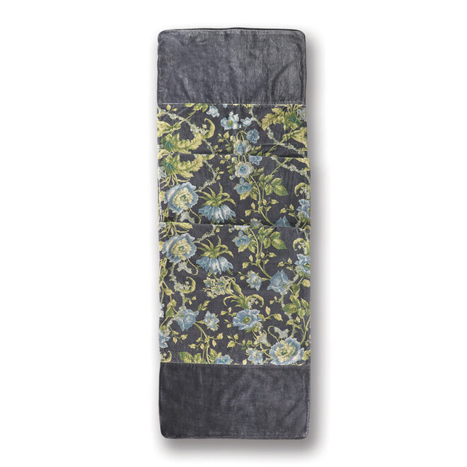 Lillian Velvet Runner (Charcoal)