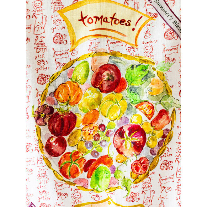 Tomato Tea Towel