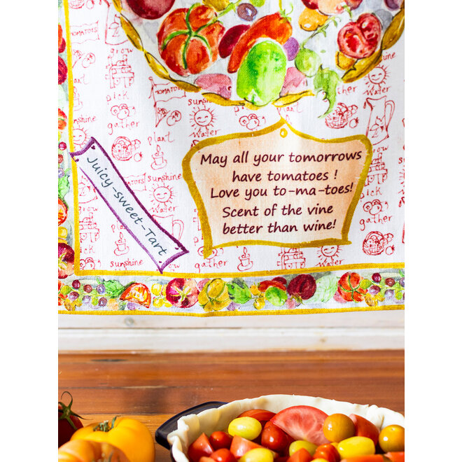 Tomato Tea Towel