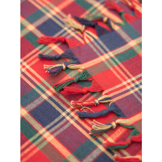 Farmhouse Plaid Tablecloth, 54" x 54"