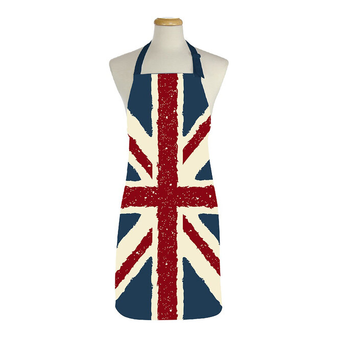 Vintage-Style Union Jack Tea Apron