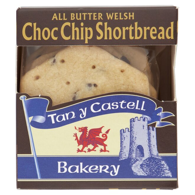 Tan Y Castell Welsh Chocolate Chip Shortbread