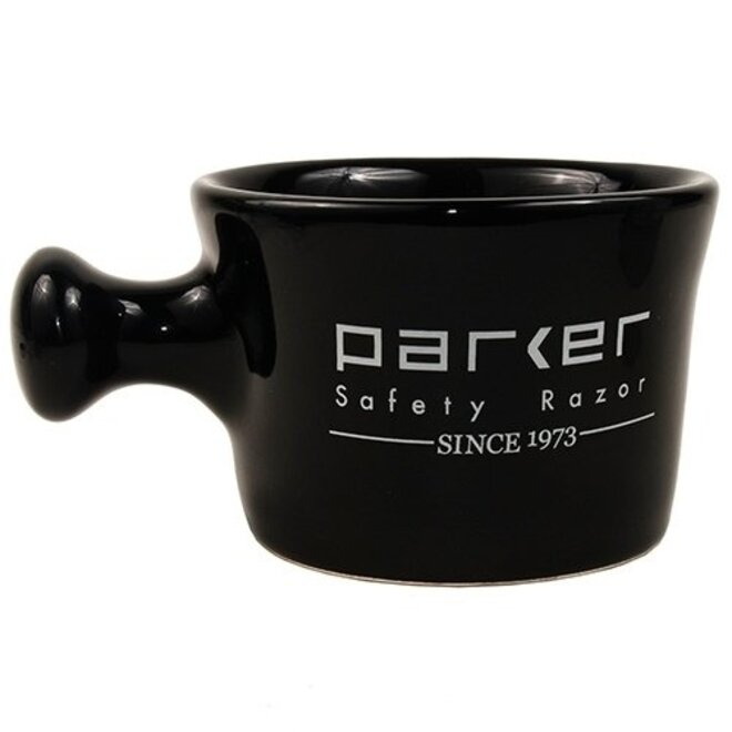 Parker Apothecary Black Shave Mug