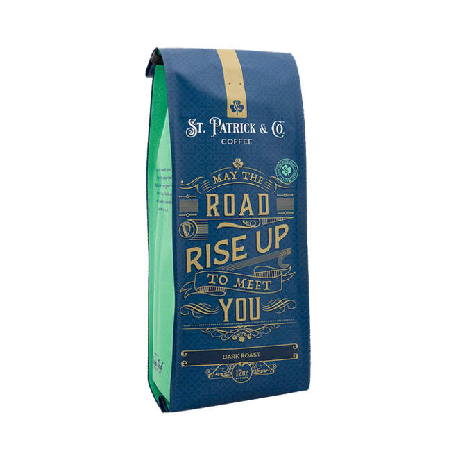 St. Patrick & Co. Road Rise Up Dark Roast Ground Coffee