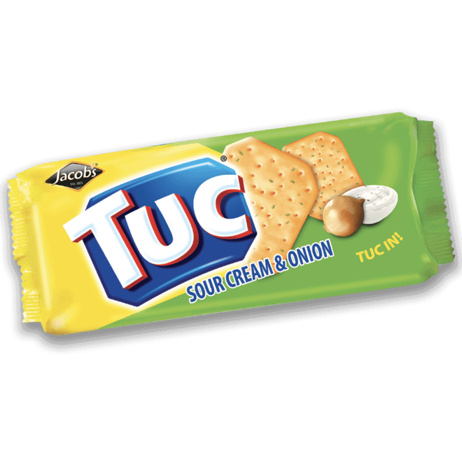 Jacob's Sour Cream & Onion Tuc Cracker