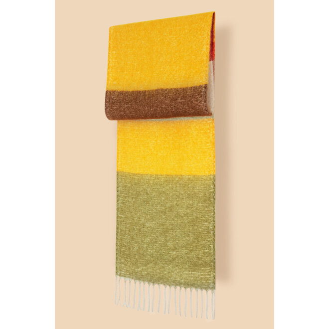 Soho Cozy Scarf (Burgundy Mix)