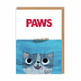 Paws Cat Greeting Card