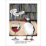 Red Wine Agrees Greeting Card