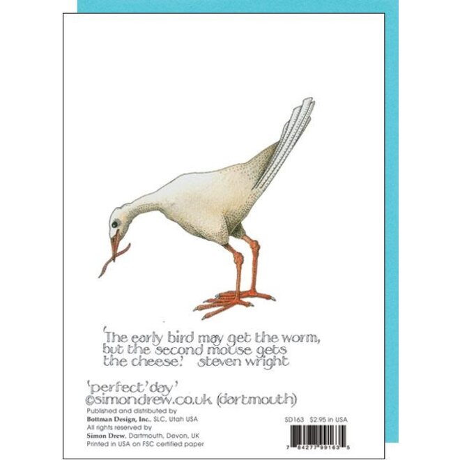 Perfect Day Duck Greeting Card