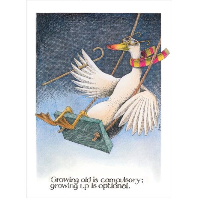 Growing Old Greeting Card