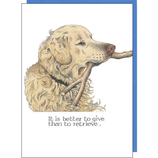 Retrieve Greeting Card