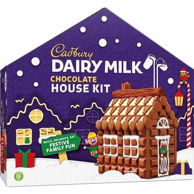 Cadbury Dairy Milk Christmas Chocolate House Kit 840g