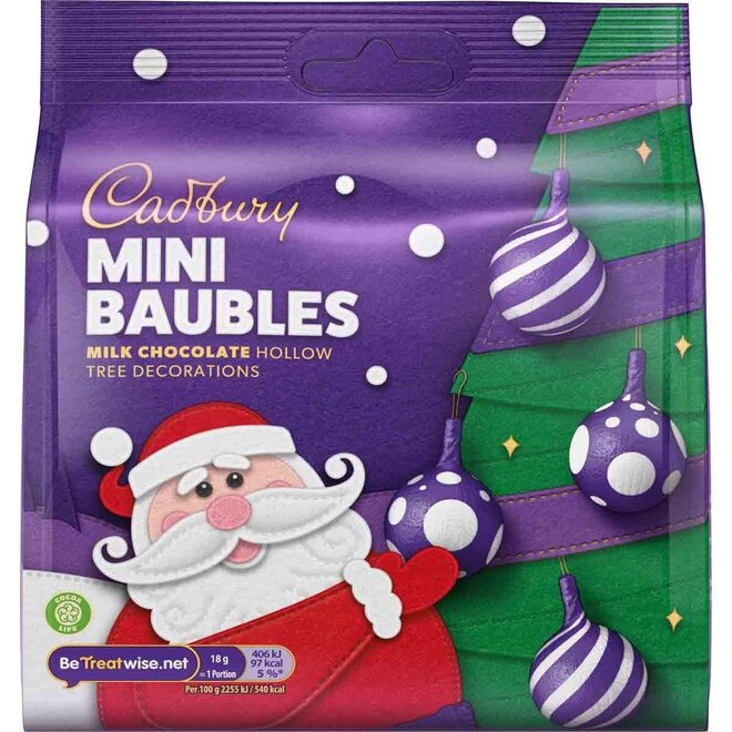 Cadbury Chocolate Tree Decorations Bag 72g