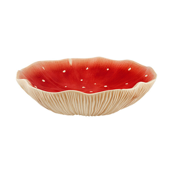 Bordallo Pinheiro x Claudia Schiffer Gudrun Mushroom Fruit Bowl