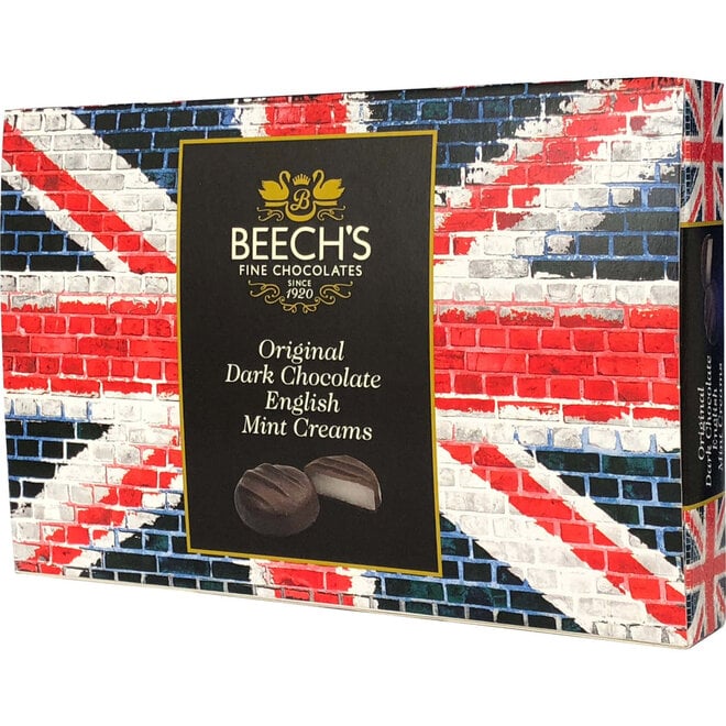 Beech's Union Jack Dark Chocolate Mint Creams 150g