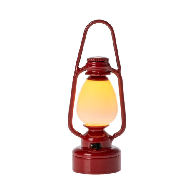 Vintage Lantern, Mouse (Red)