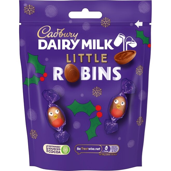 Cadbury Dairy Milk Little Robins 77g