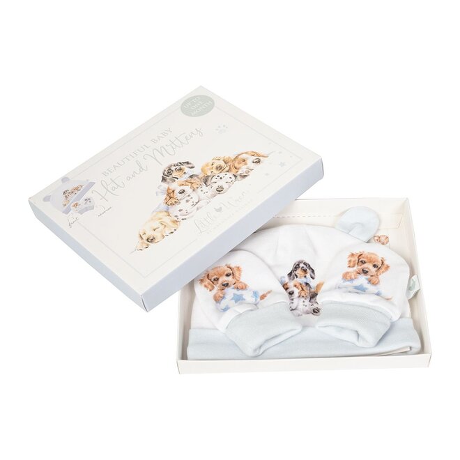 Little Paws Baby Hat & Mitten Set