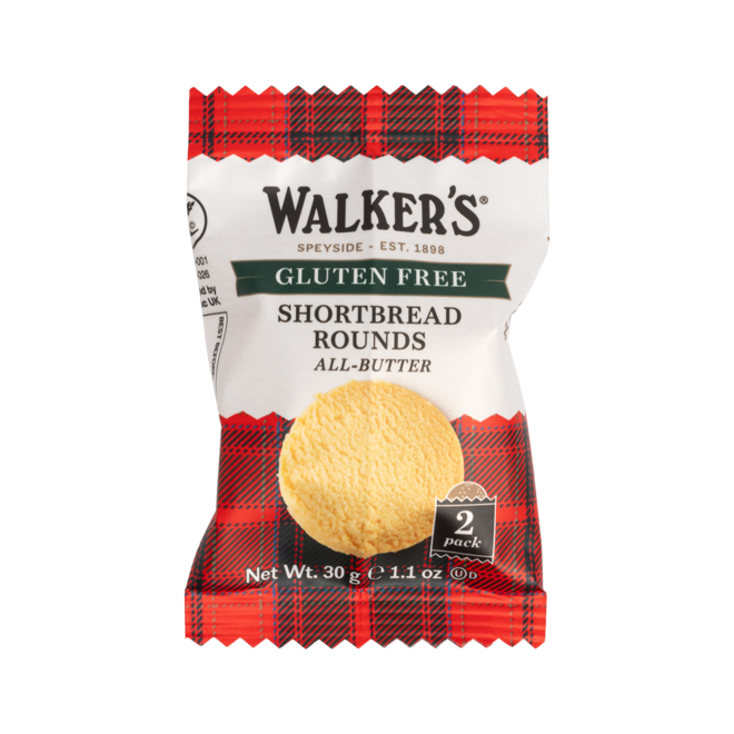 Walkers Gluten Free Shortbread 2 Pack