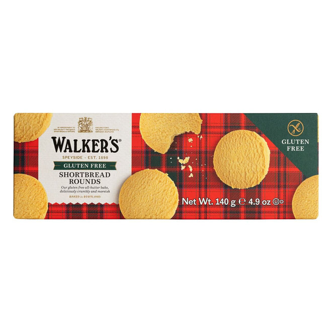 Walker's Gluten-Free Shortbread Rounds