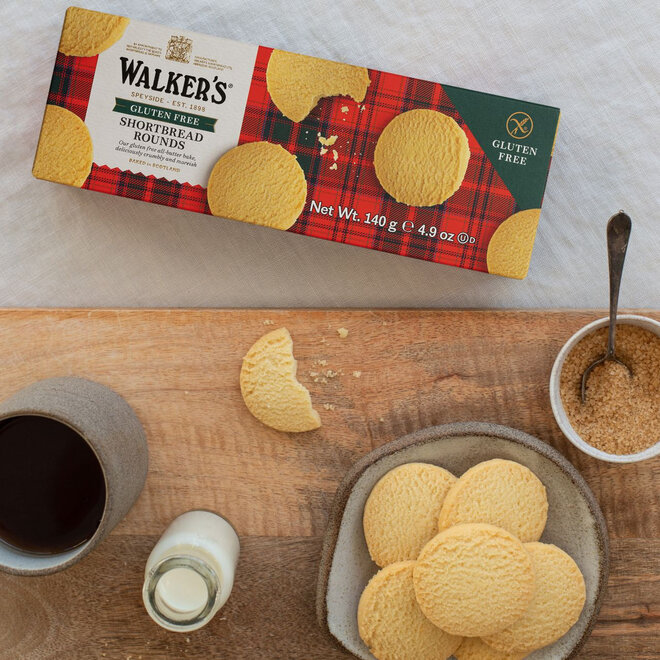 Walker's Gluten-Free Shortbread Rounds