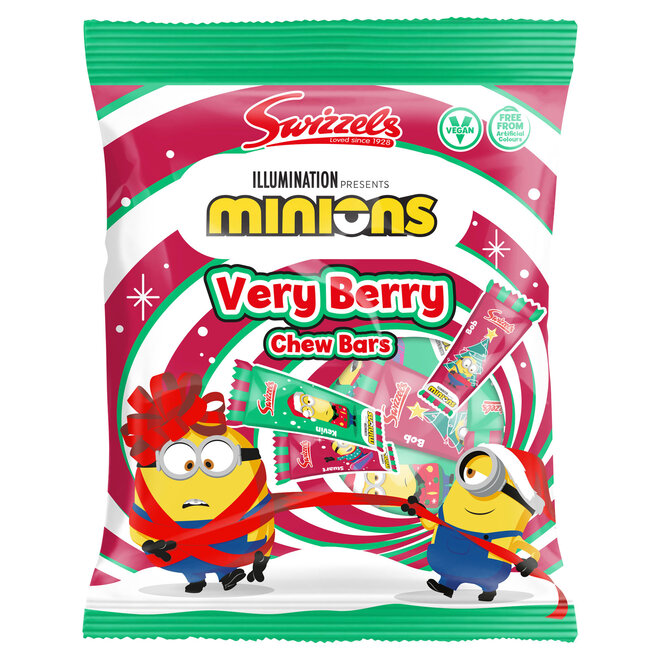 Minions Christmas Chew Bars Bag